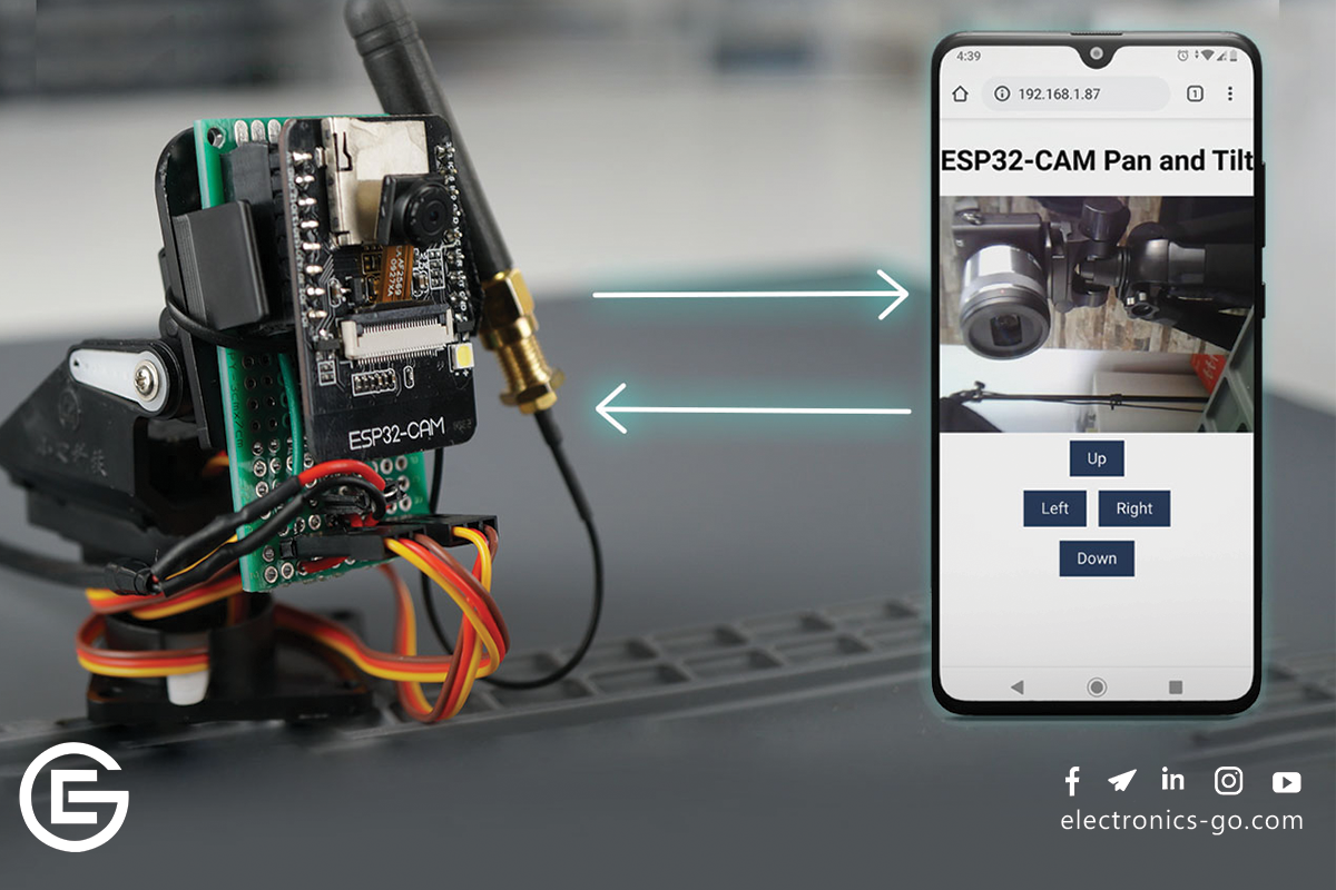 استخدام ESP32-CAM لبث فيديو والتعرّف على الوجه بواسطة Arduino IDE